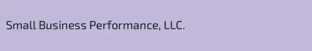 Small Business Performance, LLC.
